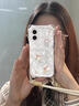 彩靈圖 適用蘋果16手機(jī)殼可斜挎背帶掛繩iPhone16Pro新款好運(yùn)福袋四角防摔高顏值女潮小眾時(shí)尚ins 透明K-福袋蝴蝶Z綠-B110 蘋果16PRO 曬單實(shí)拍圖
