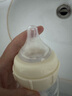 奶瓶新生兒防脹氣防嗆奶寬口徑玻璃200ml配自然S碼+防嗆SS 曬單實(shí)拍圖