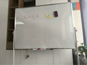齊富90*120cm磁吸白板寫字板可移動(dòng)辦公雙面小黑板家用教學(xué)可擦寫兒童畫板立式帶支架記事板會(huì)議培訓(xùn) 曬單實(shí)拍圖