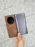 樂比億oppo find n5手機(jī)殼折疊屏oppofind n5保護(hù)套hh真皮中軸全包防摔oppo fidn5磁吸前后超薄高級(jí)外殼 【磨砂紫】納帕真皮丨殼膜一體 OPPO Find N5/典藏版 曬單實(shí)拍圖