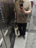 季言云梯布男士短袖t恤polo衫休閑風(fēng) 夏季翻領(lǐng)體恤潮流 高級感上衣男 沙漠色定制云梯布 3XL （適合175-185斤） 曬單實(shí)拍圖