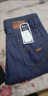 奧霂霖夏季薄款彈力男士直筒牛仔褲男裝寬松休閑大碼高腰工作干活長(cháng)褲男 1條裝/促銷(xiāo)/f5T8款 28 碼(腰圍2尺1)85-95斤 曬單實(shí)拍圖