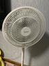 美的（Midea）【品質(zhì)推薦】七葉輕音柔風(fēng)電風(fēng)扇/家用省電落地扇/臺(tái)式電扇/廣角搖頭節(jié)能宿舍小型風(fēng)扇 SAE35CA 曬單實(shí)拍圖