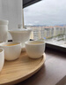 蘇氏陶瓷（SUSHI CERAMICS）羊脂玉白瓷功夫茶杯小碗杯陶瓷品茗杯6個(gè)裝（簡裝） 曬單實(shí)拍圖