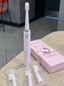 FLORAL WHISPERShellokitty電動牙刷推薦情侶生日禮物送女生女朋友KT貓禮盒套裝 【正版凱蒂貓】軟毛 1支 買一送四 換區(qū)提醒+智能定時+7級防水+禮盒 曬單實拍圖