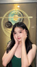 timebetter天然橄欖石銀項鏈女簡約時尚方塊菱形鎖骨鏈吊墜送證書生日禮物 套4/銀項鏈+浪漫玫瑰禮盒 默認1 曬單實拍圖