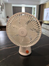 米家 小米桌面小風(fēng)扇 臺(tái)式手持迷你便攜充電風(fēng)扇小型 戶外露營宿舍辦公室家用 7羽葉大風(fēng)量 曬單實(shí)拍圖