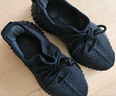 阿迪達(dá)斯YEEZY350黑瑪瑙椰子夏日透氣青少年學(xué)生運動休閑鞋 36.5 曬單實拍圖