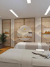 FANCYCHIC新中式茶室壁畫采養(yǎng)生酒店會(huì)所背景墻壁畫沙發(fā)背景墻紙美容院壁布 來圖定制 3D平面無縫整張無紡布/平方 曬單實(shí)拍圖