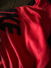 斷碼運動(dòng)套裝男夏季跑步服新款速干衣短袖訓練健身服籃球服男 紅色【單套】 XL (110-135斤) 曬單實(shí)拍圖