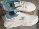 特步男鞋跑步鞋2025新款冬季皮面防水休閑鞋子運動(dòng)鞋男輕便減震慢跑鞋 0032帆白/水天藍/鴿子灰 42 曬單實(shí)拍圖