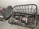 平安娃自行車(chē)快拆后貨架山地車(chē)尾架后座車(chē)筐車(chē)籃放書(shū)包車(chē)架學(xué)生單車(chē)裝備 加大加粗后車(chē)筐 曬單實(shí)拍圖