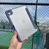 奶小鴨（NEYAA）適用ipad air7保護套11英寸 ipadair7/6/5/4保護殼筆槽款蘋(píng)果平板超薄透明亞克力全包防摔 薰衣灰 曬單實(shí)拍圖