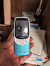 諾基亞（NOKIA）3210 4G 移動(dòng)聯(lián)通電信廣電全網(wǎng)通 2.4英寸雙卡雙待 直板按鍵學(xué)生功能機(jī)備用手機(jī) 藍(lán)色 曬單實(shí)拍圖