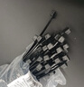 畢亞茲 扎帶大號(hào) 7.6*300mm 理線束線帶捆綁 專業(yè)級(jí)自鎖式黑色國標(biāo)品質(zhì)大尺寸加長多功能禁錮器 50根/包 曬單實(shí)拍圖