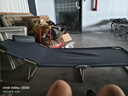 斐思萊樂(lè) 折疊床躺椅折疊椅辦公室單人午休床家用睡椅午休椅沙灘椅多功能 【加固圓管】灰色+舒適布料 可折疊 曬單實(shí)拍圖