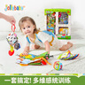 jollybaby 寶寶布書早教0-18個(gè)月嬰兒玩具親子互動(dòng)玩具禮盒 新生兒訓(xùn)練套裝 曬單實(shí)拍圖