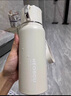JCZS德國(guó)品牌大容量女款茶水分離泡茶杯大號(hào)保溫壺水杯女士 顯溫款-白色 600ml 【316/內(nèi)置茶倉(cāng)】 曬單實(shí)拍圖