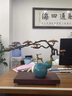 法萊居福祿長青招財葫蘆銅鹿擺件客廳玄關酒柜新居裝飾高檔喬遷開業(yè)禮物 福祿長青冰裂藍小號 長約37cm 曬單實拍圖