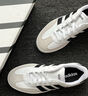 adidas「T頭鞋」BARREDA休閑板鞋德訓(xùn)鞋男女阿迪達(dá)斯官方輕運(yùn)動(dòng) 白色/黑色/淺灰     38 曬單實(shí)拍圖