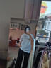 辰衣純純棉美式oversize國(guó)風(fēng)字母刺繡短袖t恤女2025夏季休閑百搭上衣服 白灰色（純棉優(yōu)質(zhì)版） 2XL 曬單實(shí)拍圖