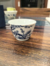 鐘家窯鐘家窯青花瓷杯子景德鎮(zhèn)茶具手工青花柴燒窯主人杯單杯梅花小茶杯 梅花 馬蹄杯 曬單實(shí)拍圖