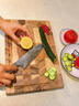 好管家菜板黑胡桃木防霉抗菌家用食品級案板廚房專(zhuān)用加厚實(shí)木切菜板砧板 【金標黑胡桃】45*30*3.0CM 曬單實(shí)拍圖