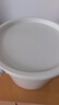 HOUYAHOUYA盆桶套裝3件套手提水桶家用加厚塑料清潔洗衣學(xué)生宿舍 曬單實拍圖