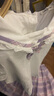 戴維貝拉（DAVE＆BELLA）女童JK裙子套裝兒童洋氣夏裝中大童學院風兩件套 曬單實拍圖