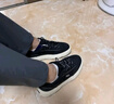 斐樂（FILA）官方男鞋ROCK巖石鞋復(fù)古帆布鞋2025夏季新款運動休閑鞋 黑-BA 41 曬單實拍圖