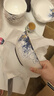 華光國瓷 碗碟套裝 骨瓷餐具碗盤碟 歐式家用陶瓷餐具 夢幻卡布里 夢幻卡布里 32頭 曬單實拍圖