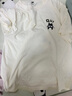 名創(chuàng)優(yōu)品（MINISO）短袖男純棉休閑寬松夏季圓領(lǐng)百搭青少年潮流半袖t恤 淺米 L 曬單實拍圖