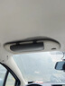 曼影（MANYING）車(chē)載眼鏡盒遮陽(yáng)板磁吸墨鏡夾主駕眼鏡夾太陽(yáng)鏡架收納盒汽車(chē)內用品 【高級灰】皮革款1個(gè) 曬單實(shí)拍圖
