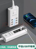 蘇士赫爾摩多用USB插座新款排插手機充電器多USB充電頭通用插座延長線 多用USB插座 4U1.5米線 曬單實拍圖