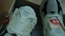 NEW BALANCE NB【Teddy Made】官方運(yùn)動鞋男鞋女鞋美產(chǎn)復(fù)古休閑鞋993系列 米白色/黑色 U993WS 41.5 (腳長26cm) 曬單實拍圖
