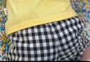 嘟嘟家嬰兒防蚊褲夏季薄款男小童夏裝褲子?jì)雰洪L褲新款女童休閑褲格子褲 黑白格 100 cm 曬單實(shí)拍圖