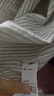 森馬（Semir）短袖襯衫男日系復(fù)古條紋襯衣純棉2025夏季外套肌理感 藍(lán)白色調(diào)00381 2XL 曬單實(shí)拍圖