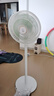 鉆石牌電風扇家用【1級能效+直流變頻+純銅電機】臺地兩用搖頭扇大風量輕音臥室客廳空調(diào)伴侶DFS-ZBM08 曬單實拍圖