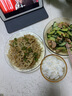 LeBoLeBo玻璃盤魚盤湯盤西餐盤水果盤子碗菜盤碟微波爐專用器皿耐高溫餐具 19.5cm小盤 2只裝 微波爐專用 曬單實(shí)拍圖