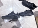 HOKA ONE ONE 【汪順同款】新款夏季男鞋克利夫頓 10跑步鞋CLIFTON 10輕量緩震 黑色/黑色-寬版 43 曬單實(shí)拍圖