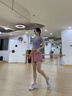 瀾時(shí)尚瑜伽服女套裝緊身衣上衣帶胸墊健身氣質(zhì)專業(yè)跑步運(yùn)動(dòng)短袖女 云煙紫 【可拆卸胸墊】 S 曬單實(shí)拍圖