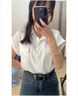 FEISIMI輕奢品牌法式牛仔2025年夏天新款連衣裙女裝衣服夏季顯瘦氣質(zhì)裙子 圖片色套裝 L 110-122斤 曬單實(shí)拍圖
