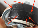 卓貓移動(dòng)主機(jī)架 主機(jī)置物架 臺(tái)式主機(jī)架 主機(jī)托架 主機(jī)架帶散熱機(jī)箱托 移動(dòng)單層主機(jī)托 曬單實(shí)拍圖