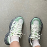 FILA 楊冪同款|斐樂官方女鞋F(xiàn)ERN2運動鞋2025秋季新款蕨草鞋2代休閑鞋 奶白/粉綠色-GC 38 曬單實拍圖