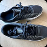 斯凱奇（Skechers）暮光鞋丨2025新品運(yùn)動(dòng)跑鞋男女款高回彈輕質(zhì)吸震綁帶休閑鞋 男款-黑色/灰色/BKGY 43 曬單實(shí)拍圖