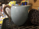 凡作米黃汝窯蓋碗茶壺茶杯茶漏茶洗公道杯茶葉罐功夫茶具配件 米黃汝窯-公道杯 曬單實(shí)拍圖