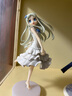 木馬人手辦展示柜樂高亞克力陳列柜子展示架玻璃化妝品貨架家用產(chǎn)品置物 奶油白-六層80長 曬單實拍圖