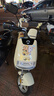 金箭電動(dòng)摩托車天路續(xù)航80公里60V20A鉛酸電池800W大動(dòng)力26L大容量超長(zhǎng)續(xù)航踏板電動(dòng)車 淺米金 曬單實(shí)拍圖
