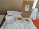南山先生 旅行茶具套裝逍遙快客杯簡(jiǎn)約白陶瓷一壺二杯戶外便攜式茶具 曬單實(shí)拍圖