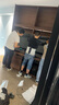 樸愫木作實(shí)木巖板餐邊柜黑胡桃木高柜到頂廚房櫥柜一體靠墻儲物柜 1.8米-多格櫥窗柜丨9月底 曬單實(shí)拍圖
